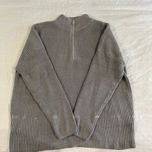 Never worn quarter zip sweater
